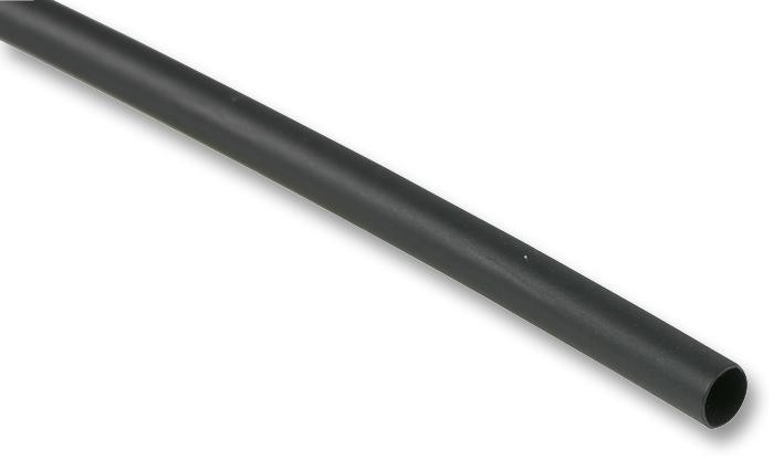 Multicomp Pro Hs116 1.2M Heat Shrink, 6.4mm, Black, 1.2M