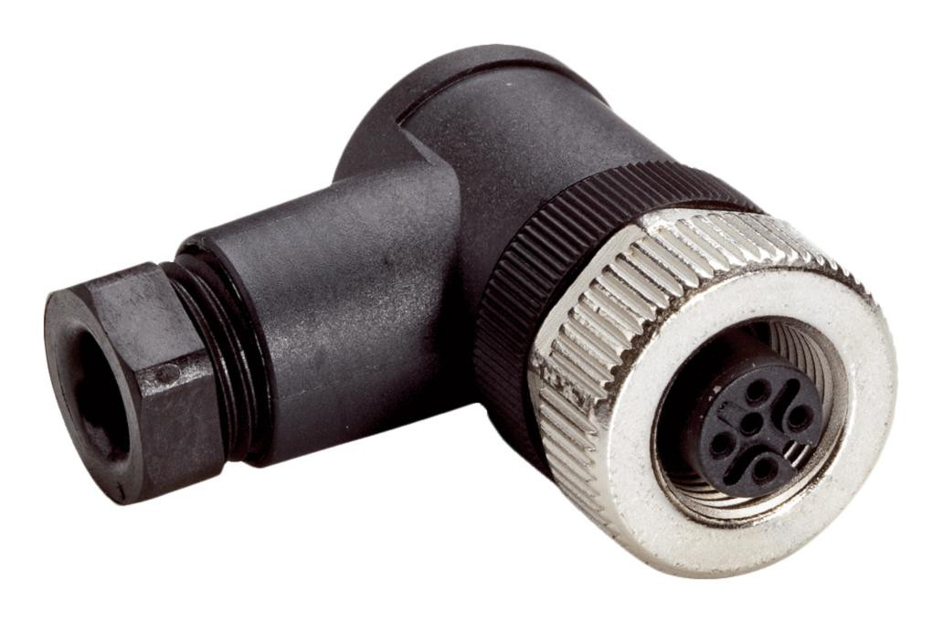 Sick Dos-1204-W Sensor Connector, M12, R/a Rcpt, 4P, Cable