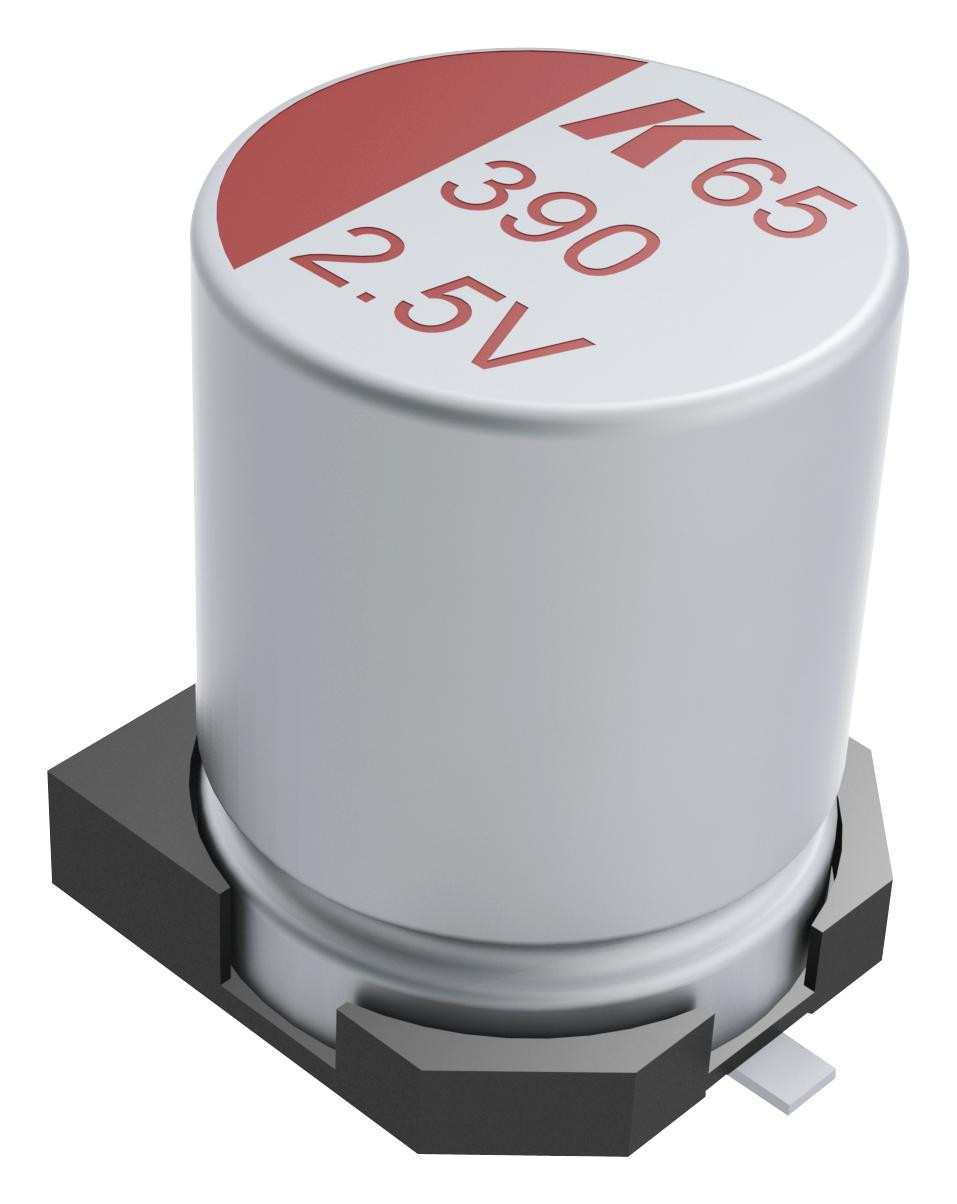 KEMET/partner Stock A765Kn128M0Glae012 Aluminium Polymer Capacitors