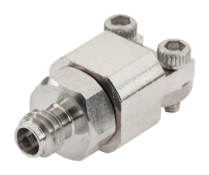 Huber+Suhner 92_Pc1-S50-0-200/199_Ne Rf Coax Connector, 1.0mm Jack, 50 Ohm, Edge