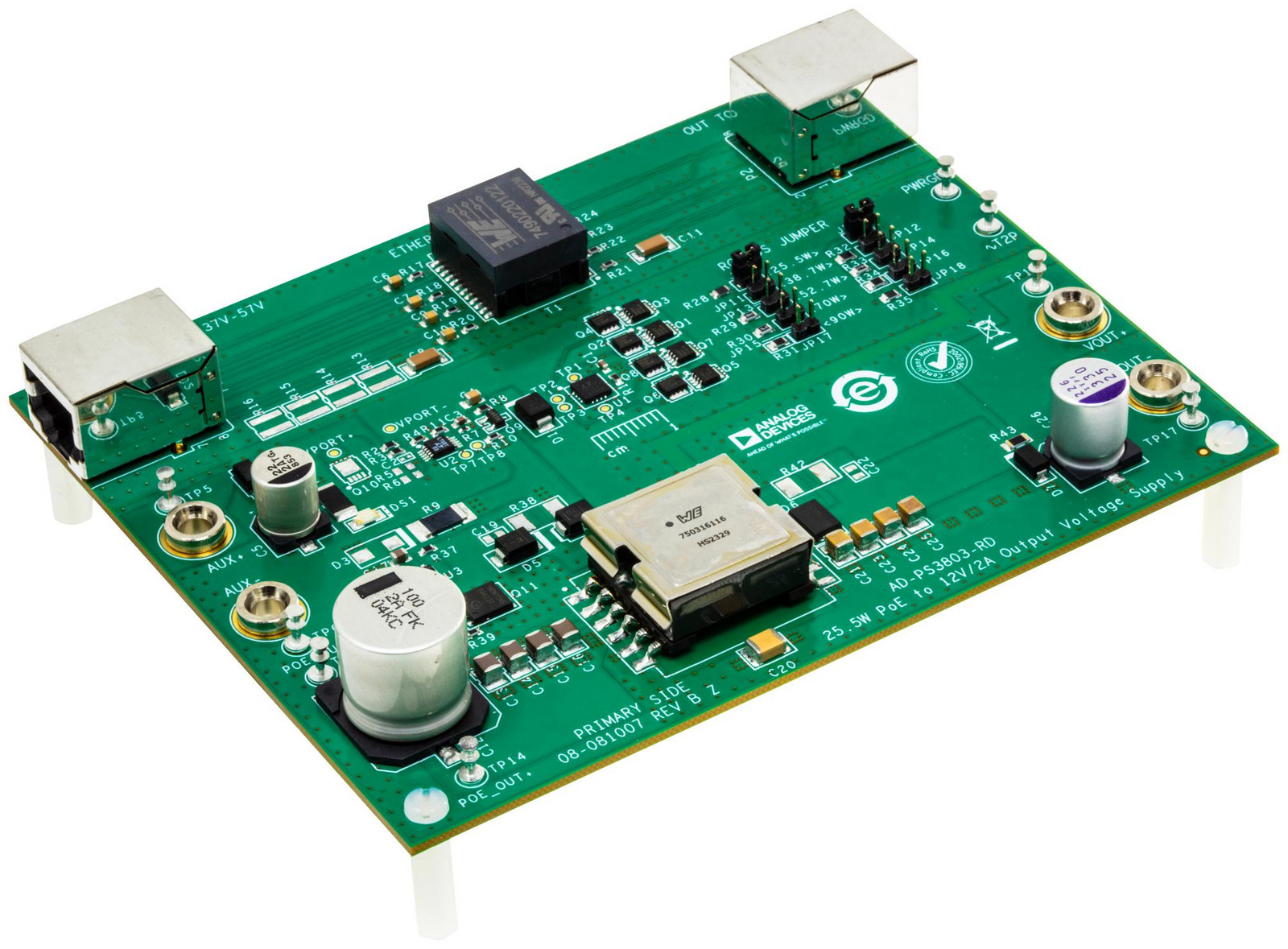 Analog Devices Ad-Ps3803-Rd Reference Design Board, Power Management