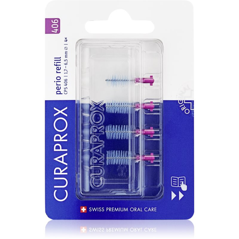 Curaprox CPS 406 Perio interdental brushes 4 pc