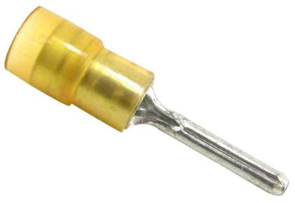 Abb Thomas & Betts Tv10-14Pt-Xv Terminal, Pin, Crimp, Yellow, 12-10Awg