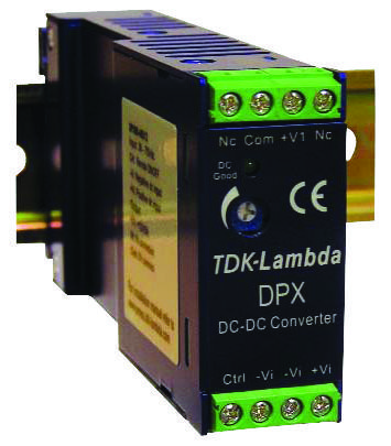 TDK-Lambda Dpx40-24Wd15. Dc-Dc Converter, Din Rail, 2 O/p, 40W, 15V, -15V