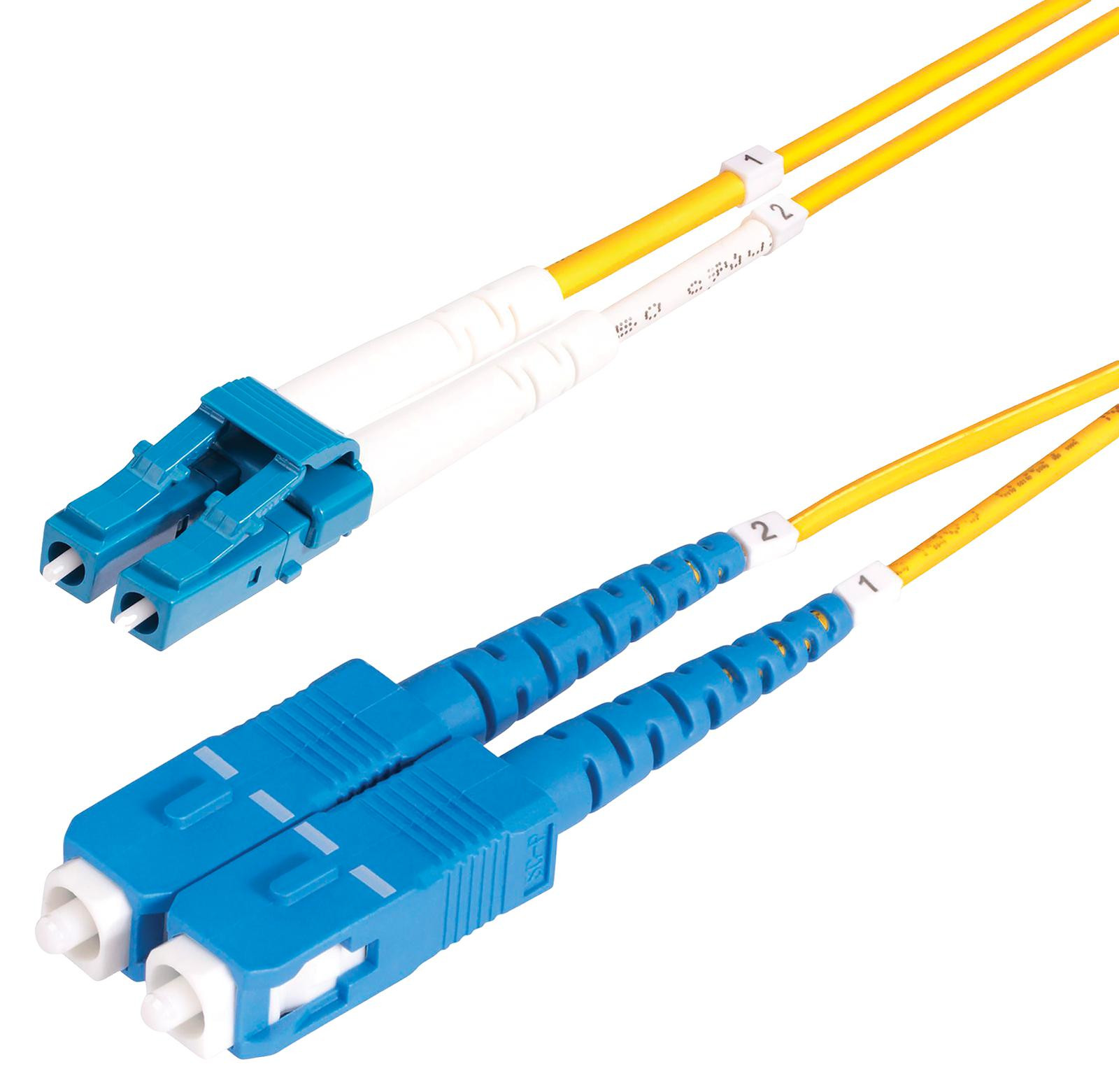 Startech Smlcsc-Os2-5M Fibre Optic Cable, Lc-Sc Duplex, 5M