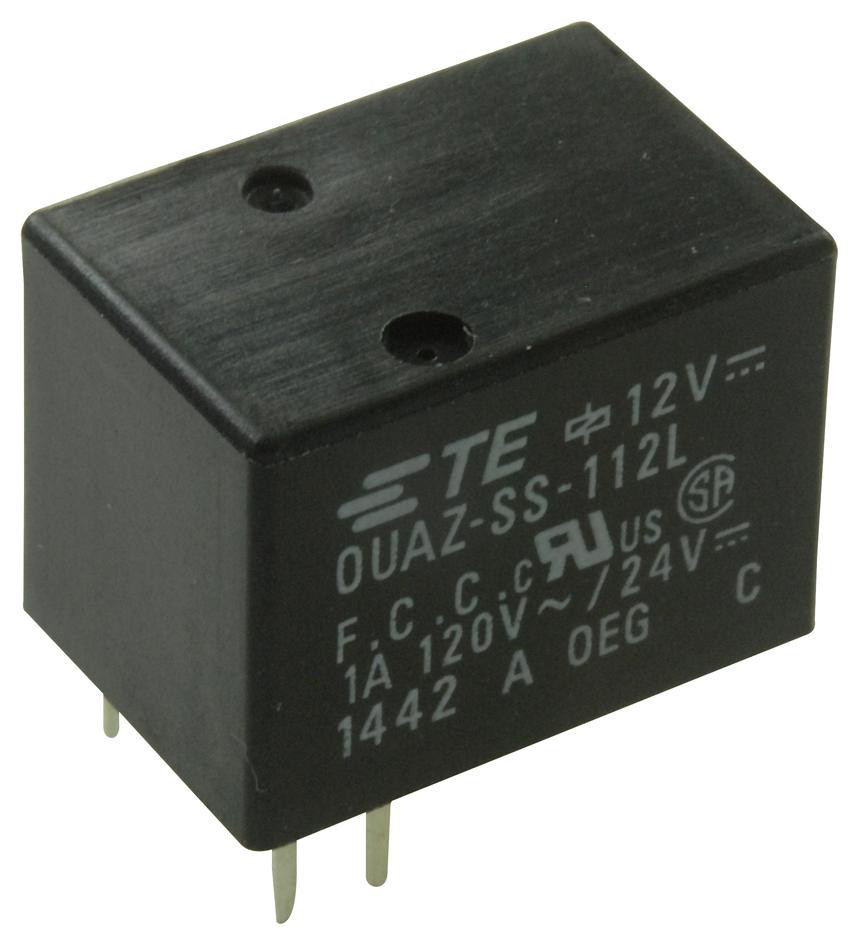 Oeg / Te Connectivity Ouaz-Ss-112L,900 Relay, Signal, Spdt, 120Vac, 24Vdc, 1A