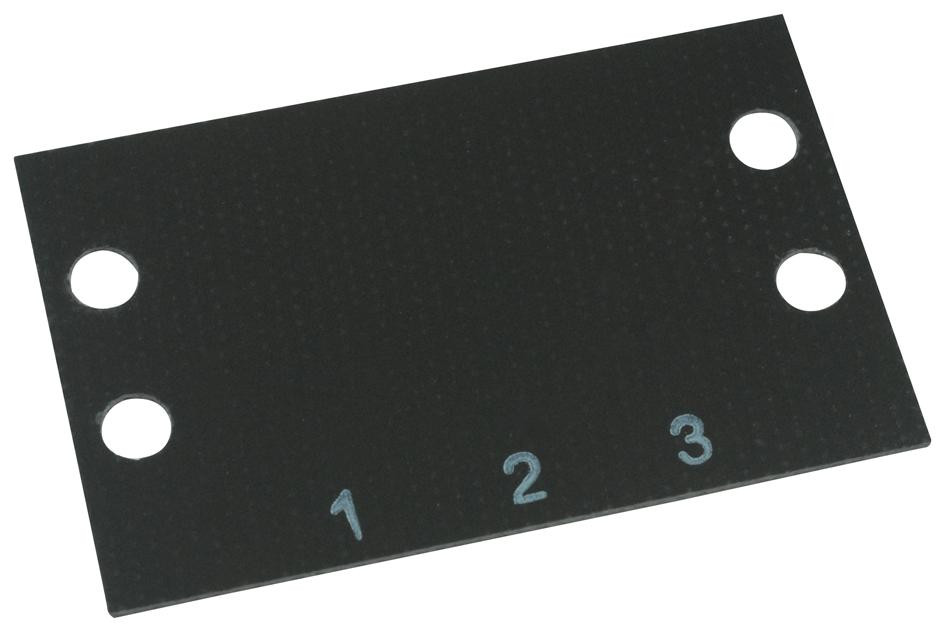 Cinch Connectivity Solutions Ms-3-141 Terminal Block Marker, 1 To 3, 11.13mm