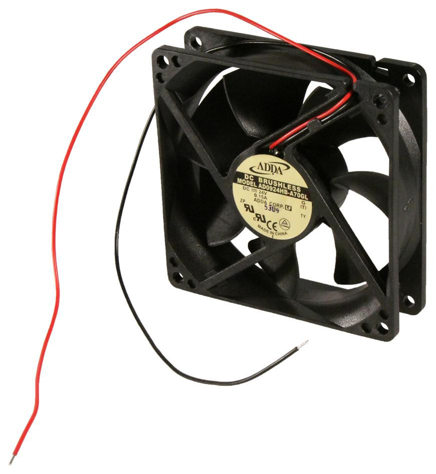 Adda Ad0924Hb-A70Gl Axial Fan, 92mm, 24Vdc, 56.069Cfm, 37.5Dba