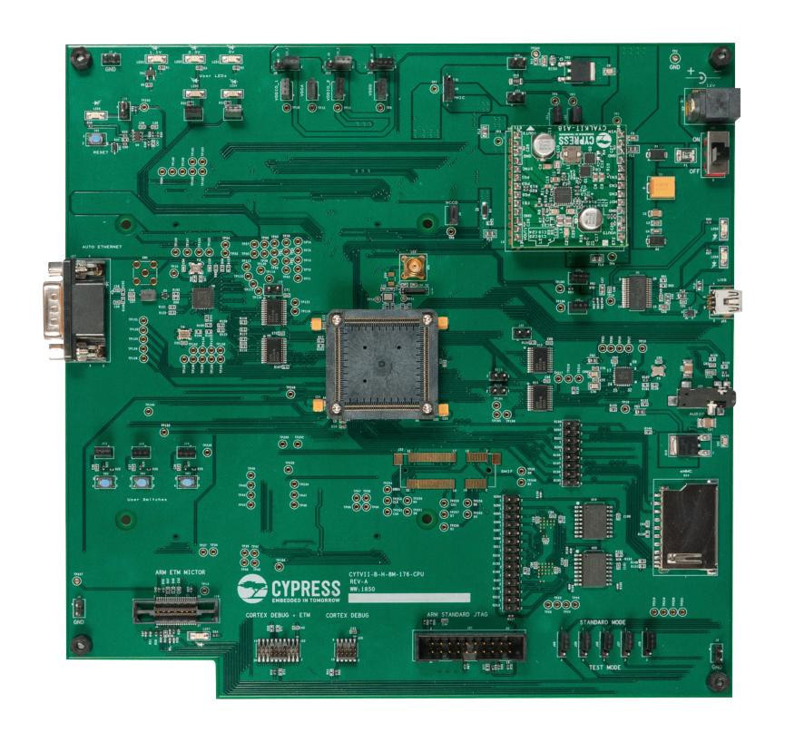 Infineon Cytvii-B-H-176-So Evl Board, ARM Cortex-M0+/m7F, 32Bit