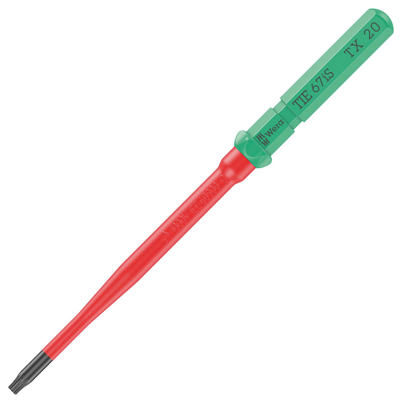 Wera K K Vde 67 Is Torx 20 X 157 mm Tie Interchangeable Blade, Tx 20, 154mm