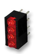 Mentor Rtz.2040R Led Array, Vertical, X4, Red