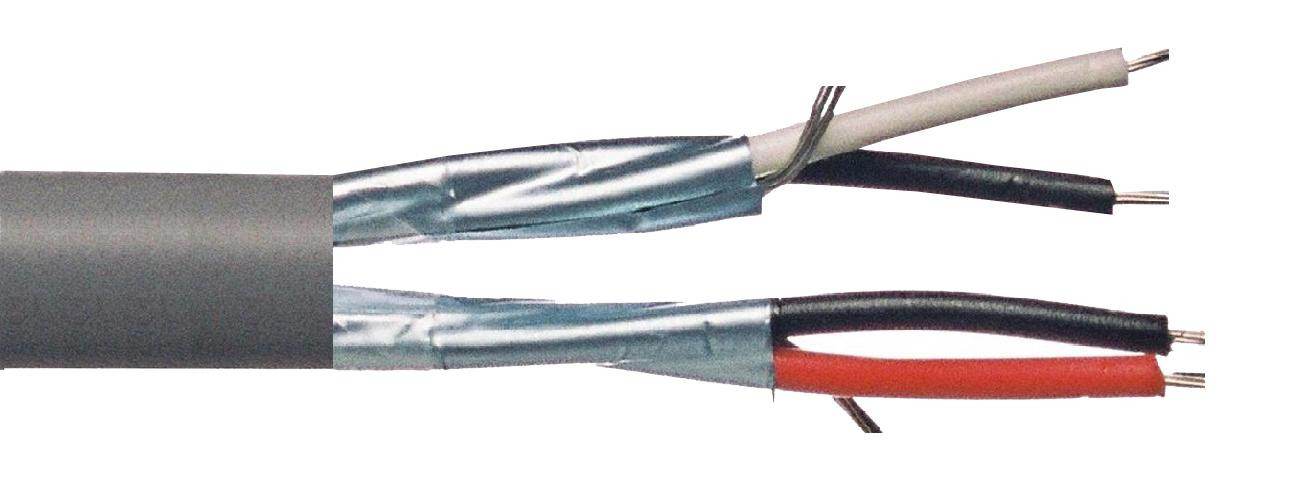 Belden 9729 060500 Shielded Cable Multipair, 2Pair, 24Awg,