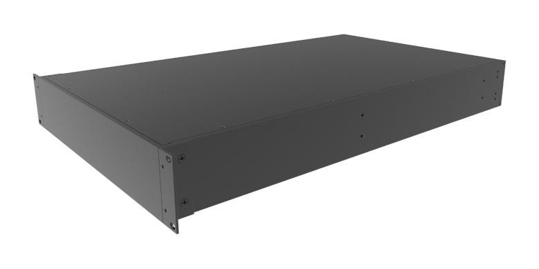 Hammond Rm2U1928Sbk Cabinet, Rack Mount, Aluminium, Black