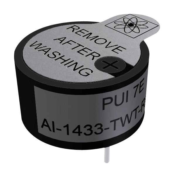 Pui Audio Ai-1433-Twt-R Indicator, 3.3Khz, 100mm, 80Dba