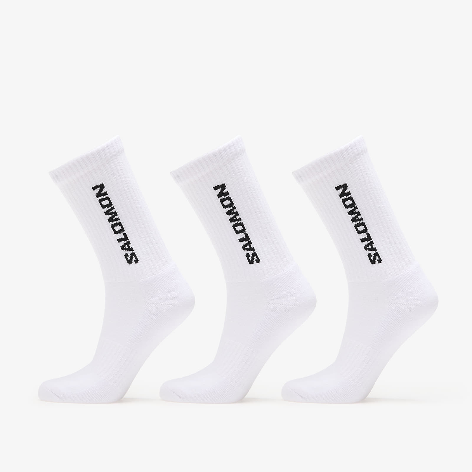 Salomon Everyday Crew Socks 3-Pack White/ White S