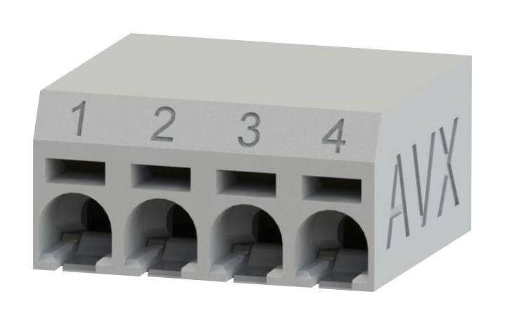 KYOCERA AVX 9276004021906 Terminal Block, Wtb, 4Pos, 26-18Awg