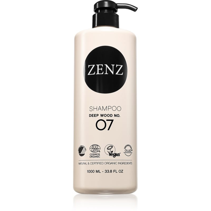 ZENZ Organic Deep Wood No. 07 moisturising shampoo 1000 ml