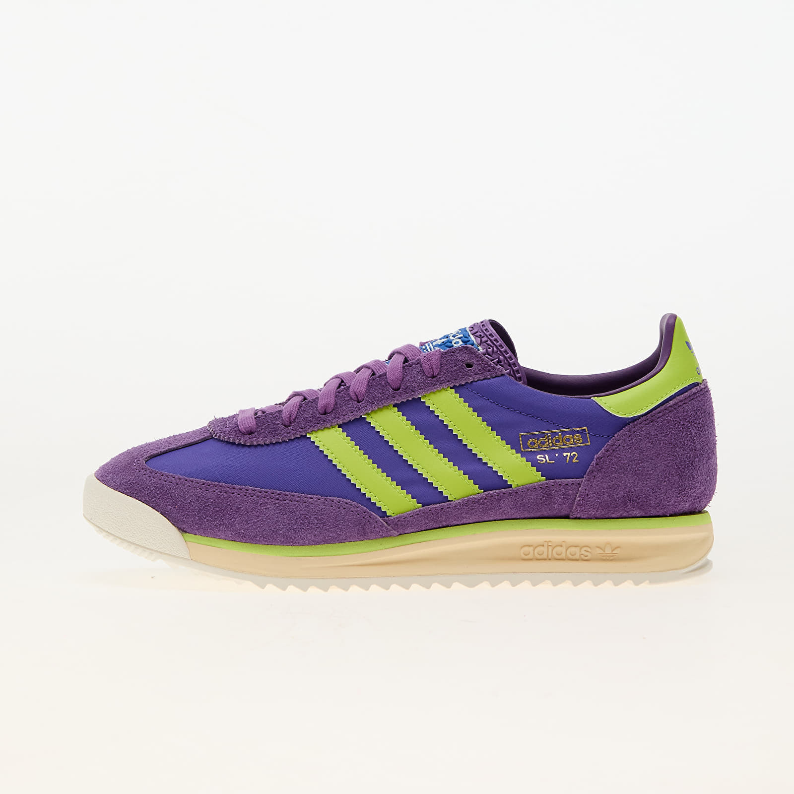 Sneakers adidas SL 72 Rs Active Purple/ Solar Slime/ Supplier Colour UK 3.5