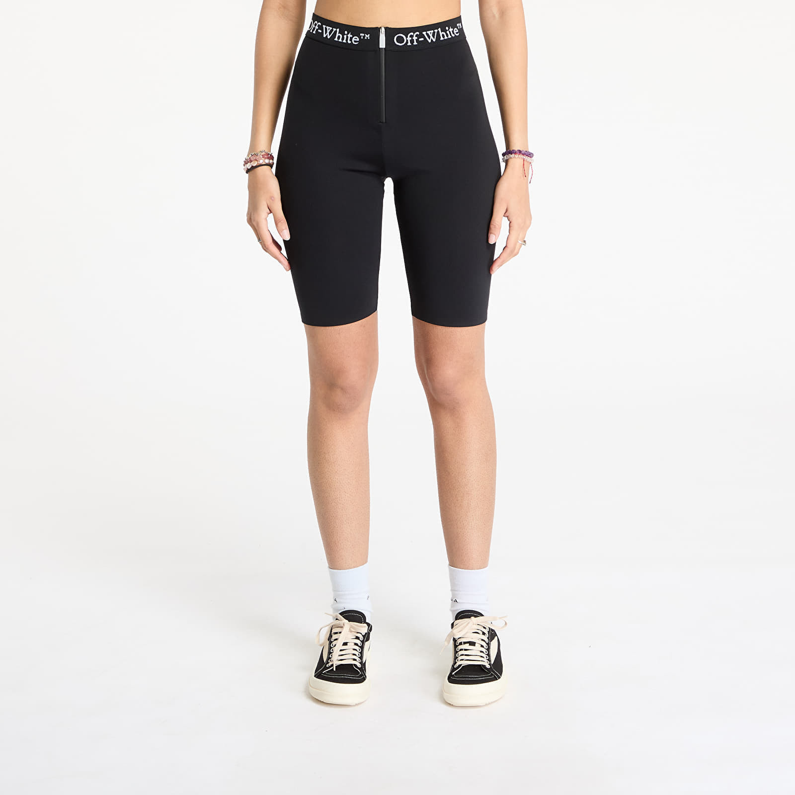 Shorts Off-White Logoband Zipped Shorts Black S