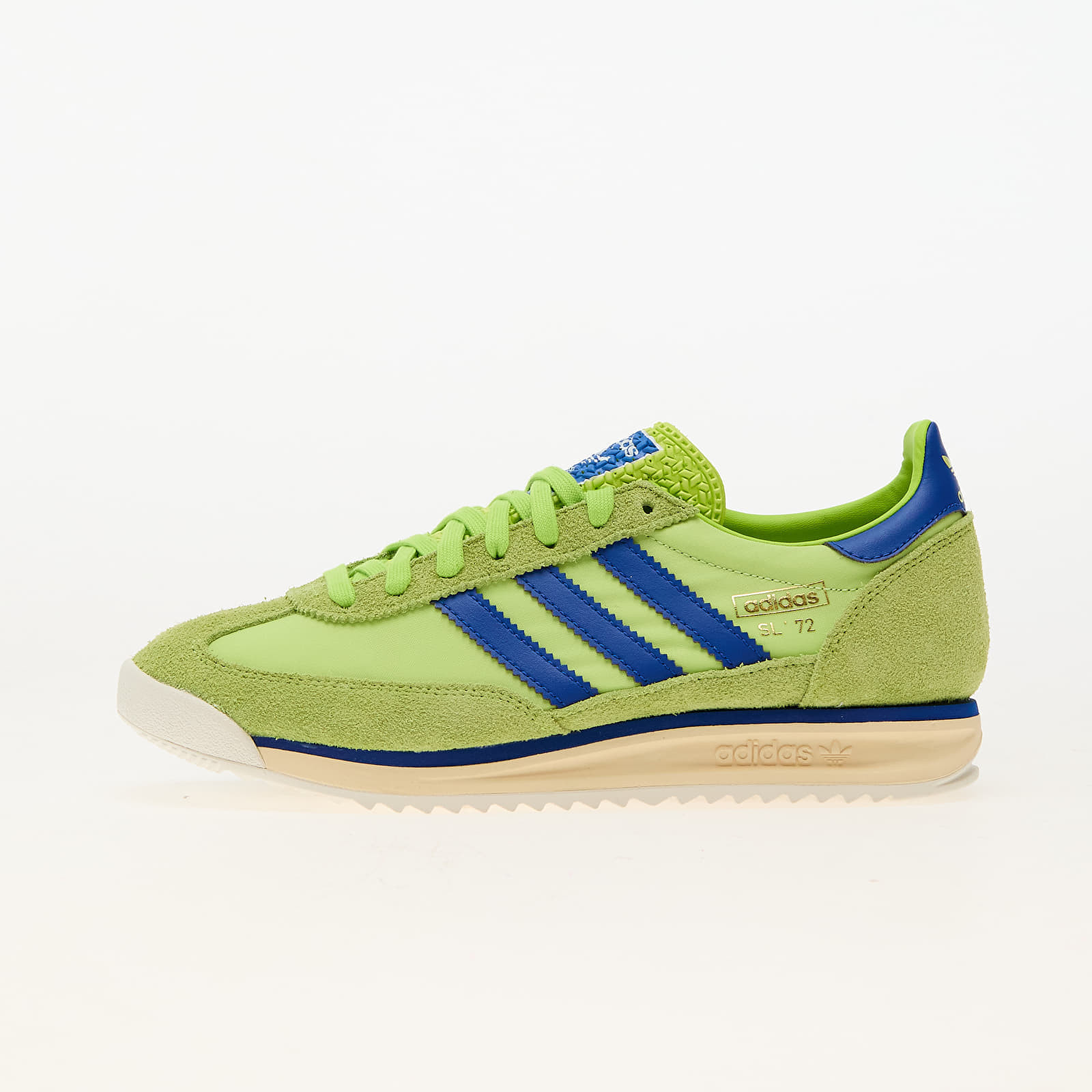 Sneakers adidas SL 72 Rs Solar Slime/ Royal Blue/ Pulse Lime UK 3.5