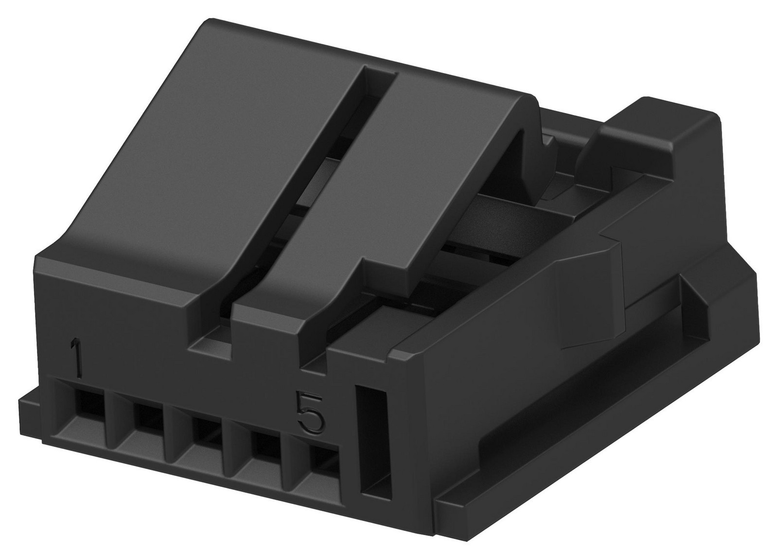 Te Connectivity 1-2301920-1 Connector Housing, Rcpt, 5Pos, Pbt Gf