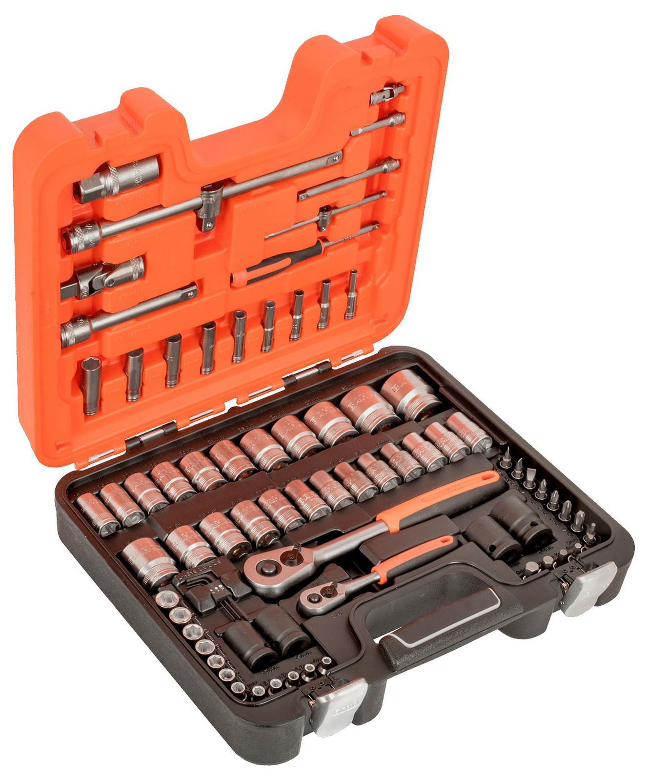 Bahco S800 Spanner And Socket Set, 77Piece