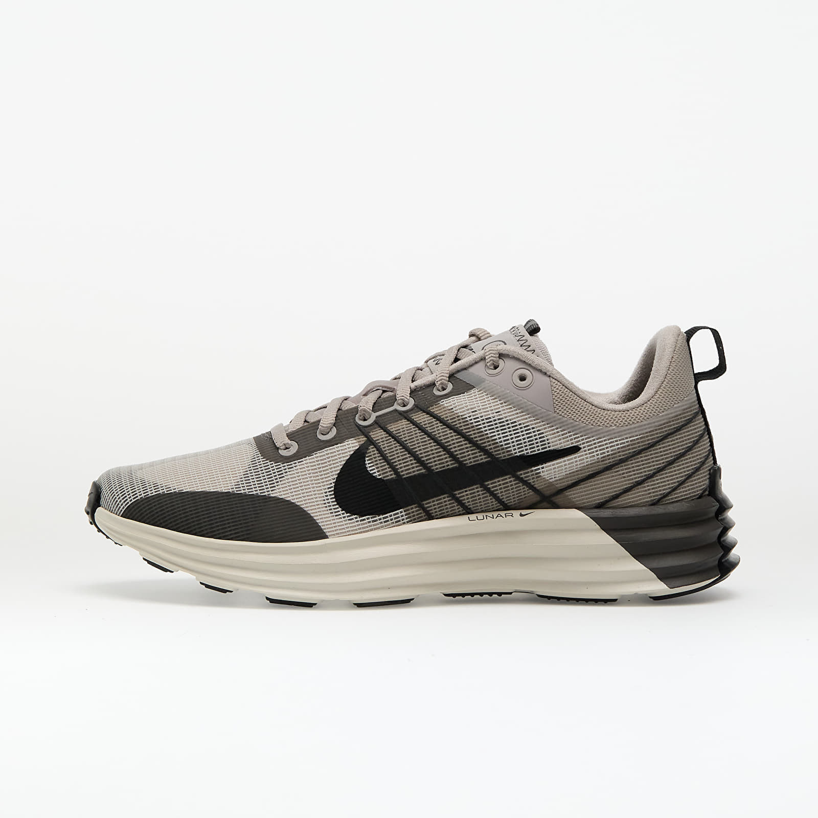 Sneakers Nike Lunar Roam College Grey/ Black-Lt Orewood Brn UK 8