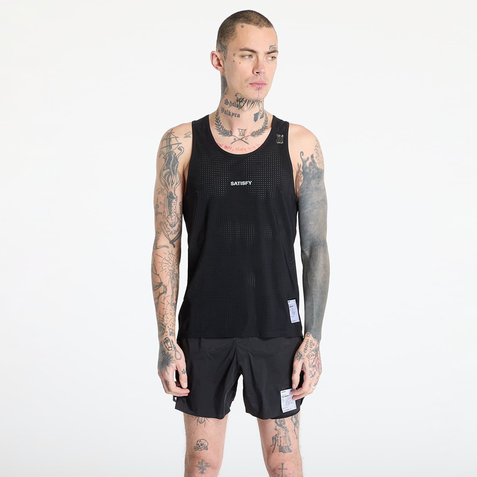 Tank top Satisfy Space-O Singlet Black M