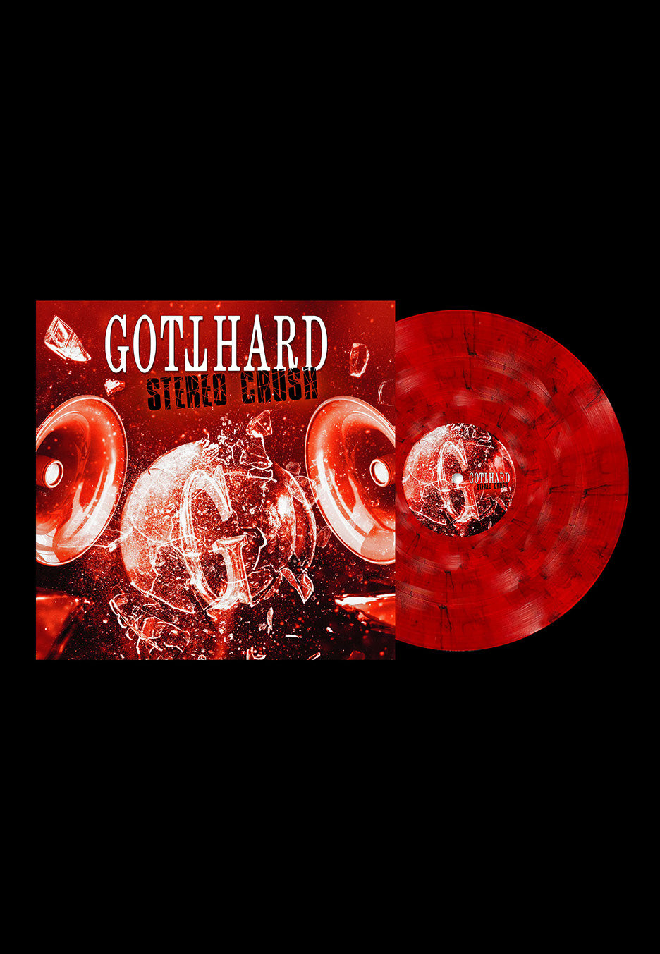 Gotthard - Stereo Crush Ltd. Red - Marbled Vinyl
