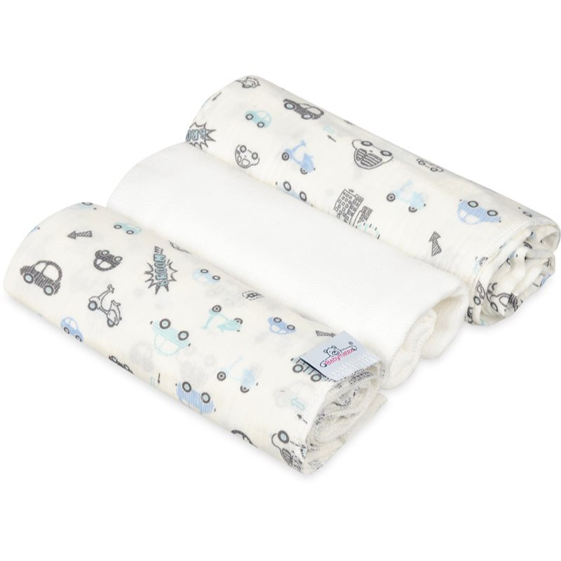 Babymatex Muslin Design nappy Cars 3 pc