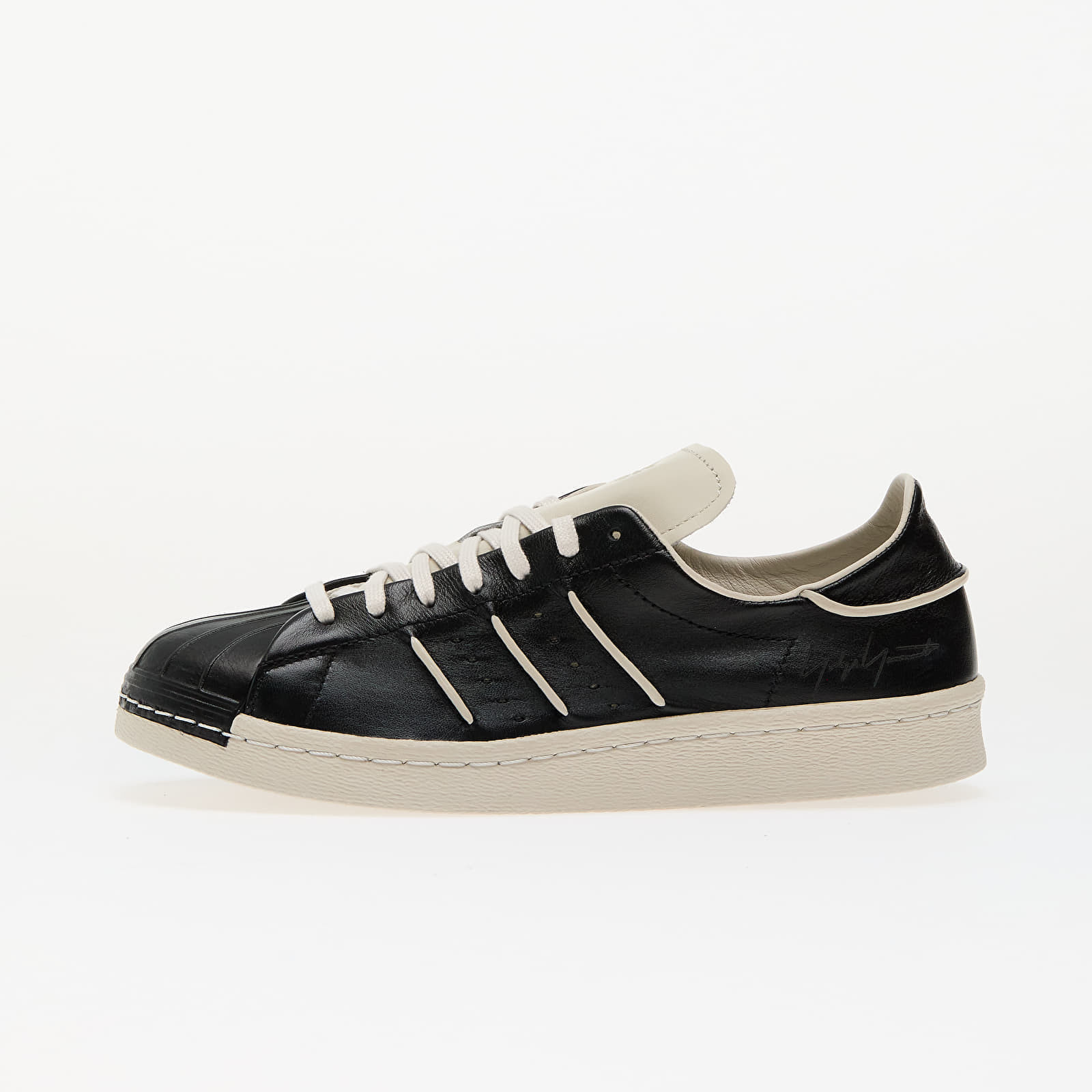 Sneakers Y-3 Superstar Black/ Black/ Talc UK 4.5