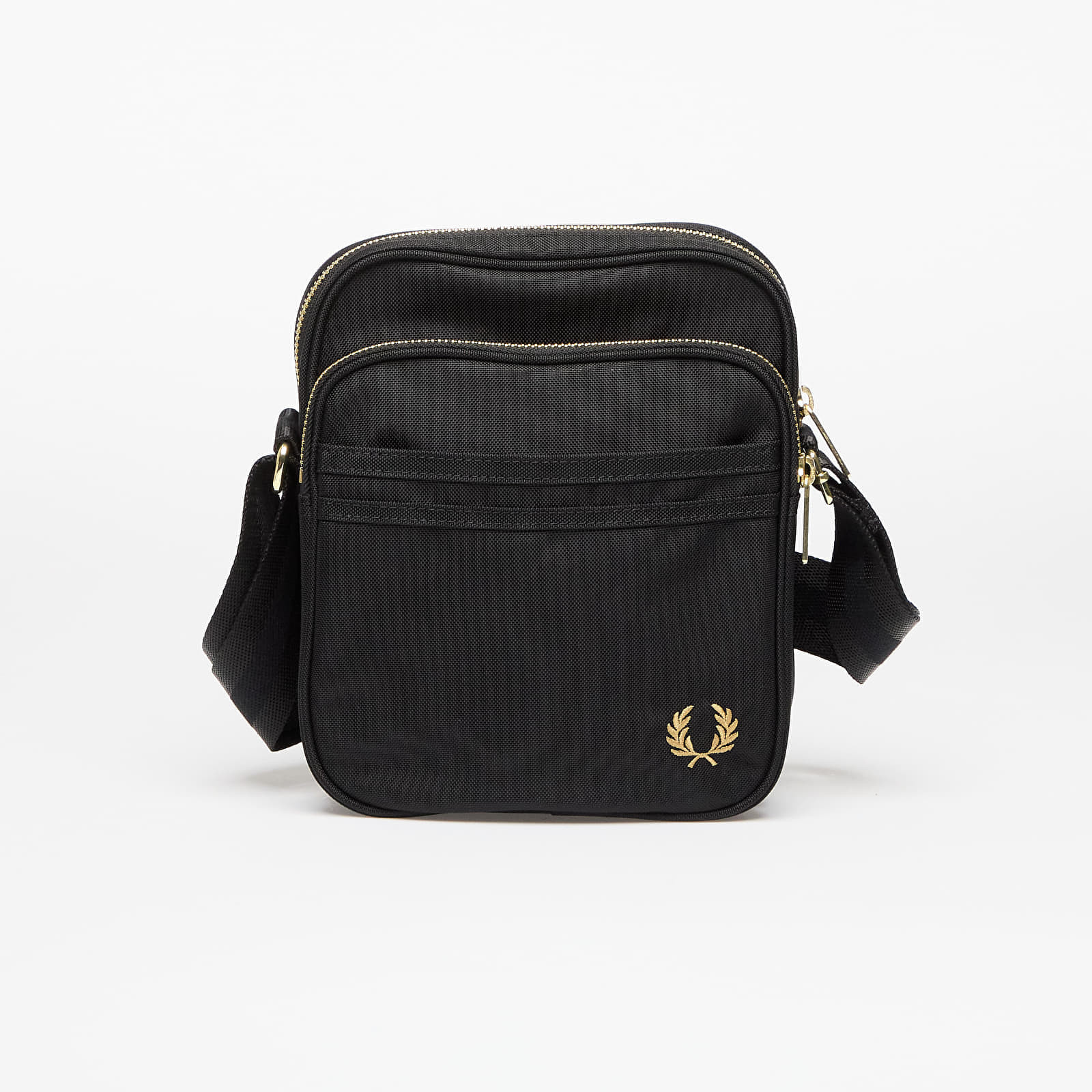 Bag FRED PERRY Textured Nylon Side Bag Black Universal