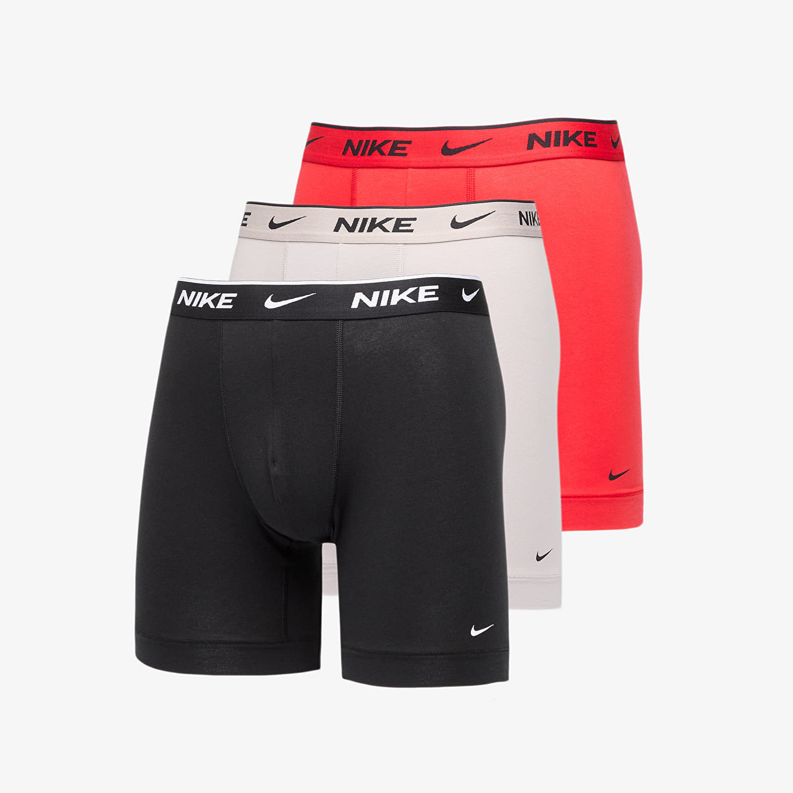 Nike Everyday Cotton Stretch Boxer Brief 3-Pack Multicolor L