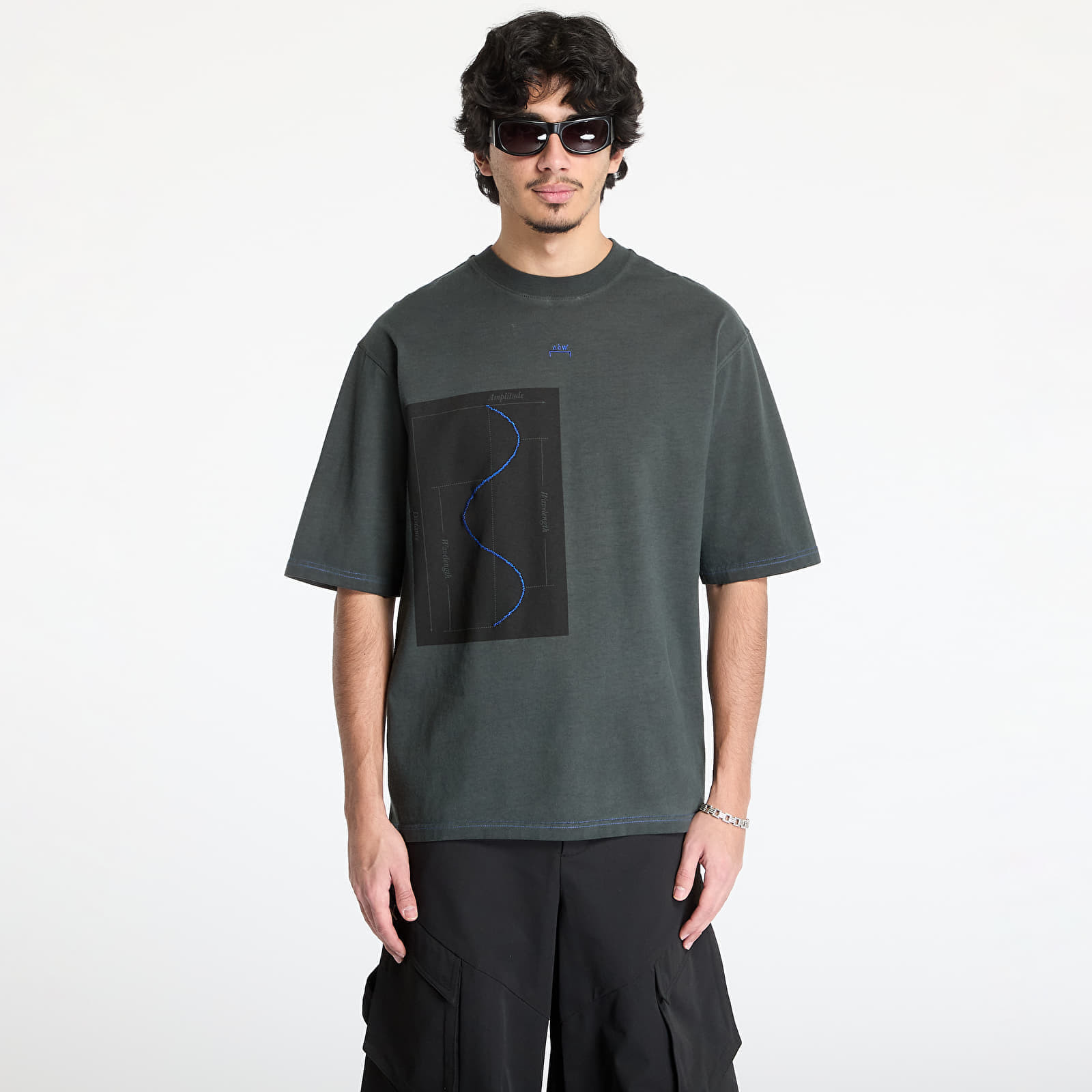 T-shirt A-COLD-WALL* Waveform T-Shirt Black S