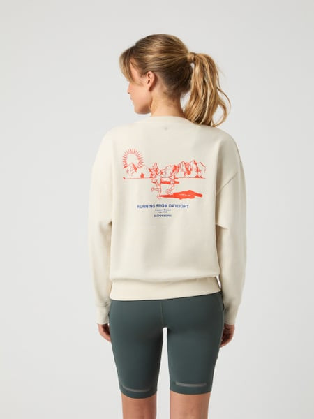 Björn Borg Borg Boyfriend Sweatshirt White, L