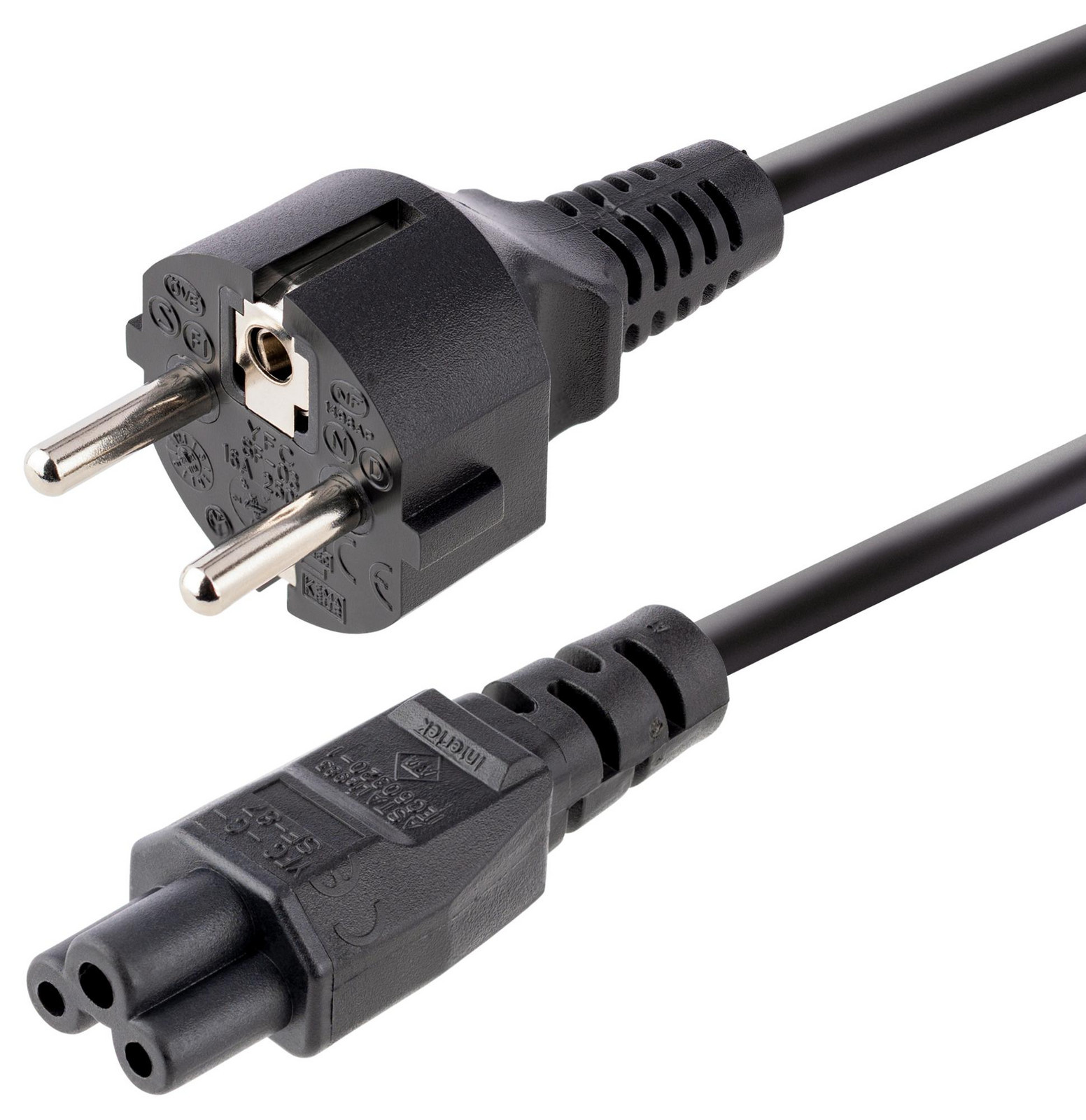 Startech 753E-3M-Power-Lead Power Cord, Cee 7/7 Plug-Iec C5, 3M