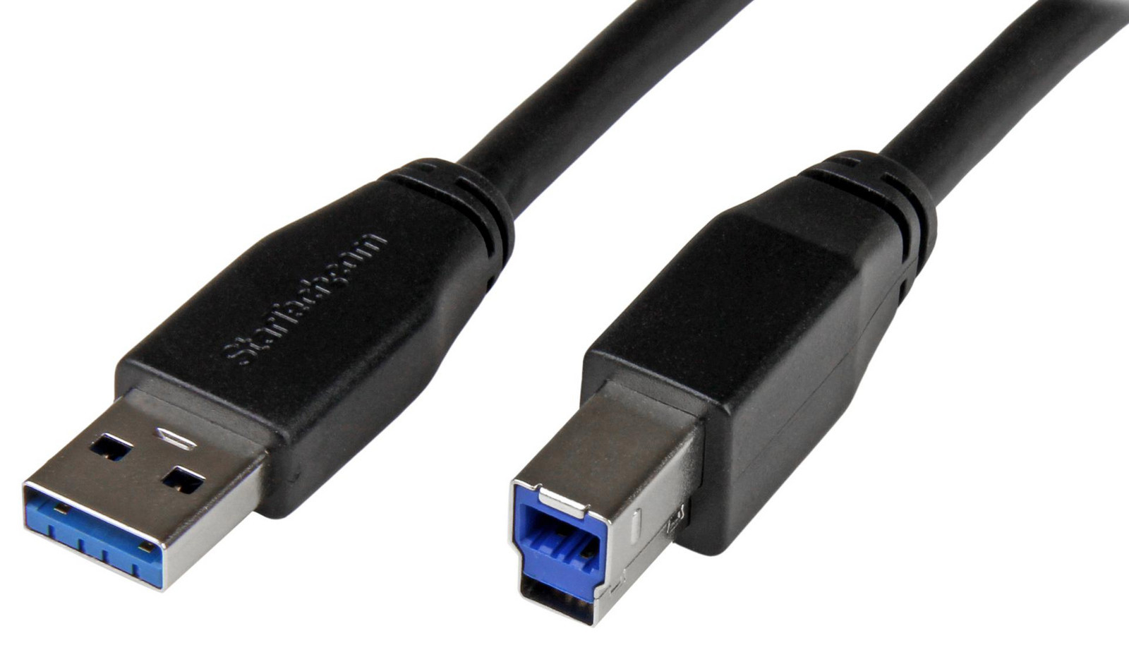 Startech Usb3Sab5M Usb Cable, 3.0 A Plug-B Plug, 5M