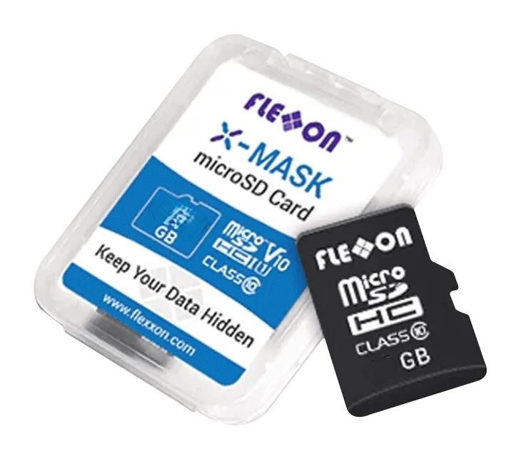 Flexxon Fdmm008Gmg-Xs00 Microsd Card, 8Gb, Mlc, Gold Grd