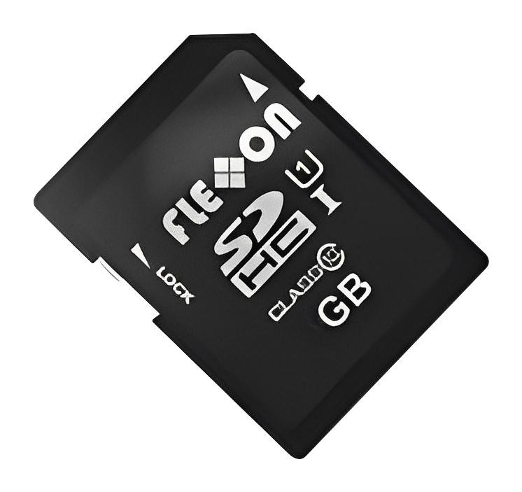 Flexxon Fdms008Gmg-Xr00 Sd Card, 8Gb, Mlc, Gold Grd