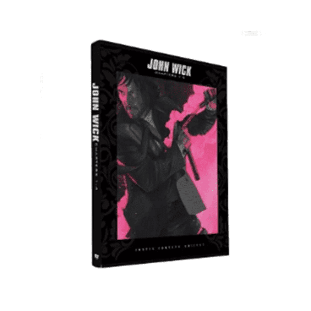 John Wick: Chapter 1-4ãDVDã English Movie 4-Discs