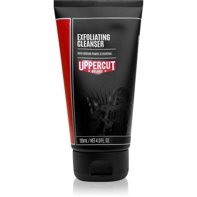 Uppercut Deluxe Exfoliating Cleanser pre-shave cream for men 120 ml