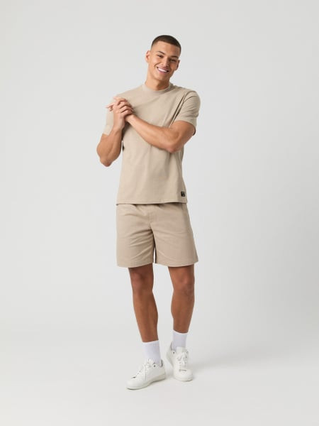 Björn Borg Centre Woven Drawstring Shorts Beige, L