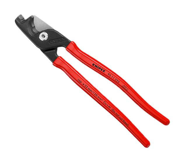 Knipex 95 18 225 Sb Cable Shear, Burnished, 23mm, 225mm Lg