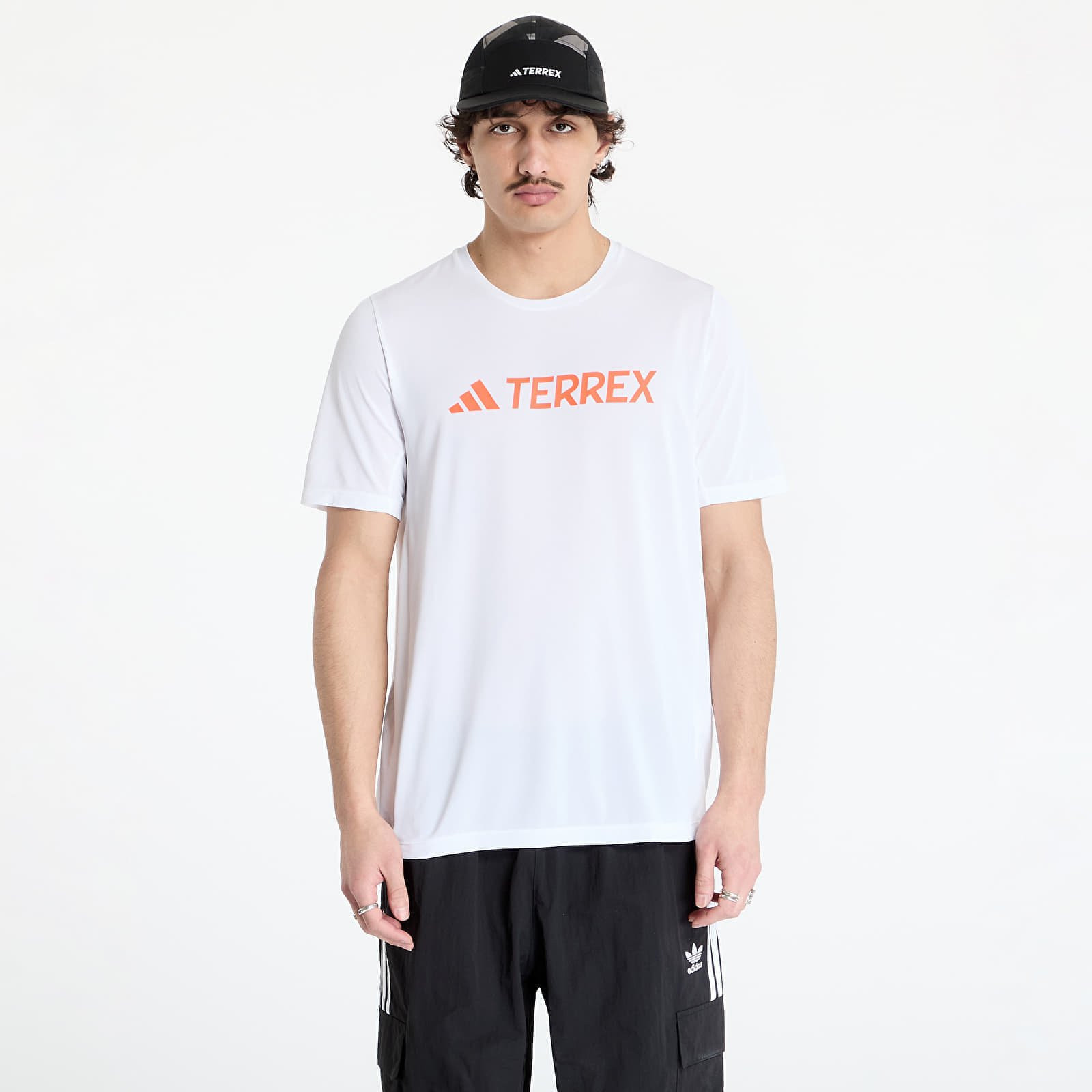 T-shirt adidas Terrex Multi Climacool Logo Tech T-Shirt White/ White S