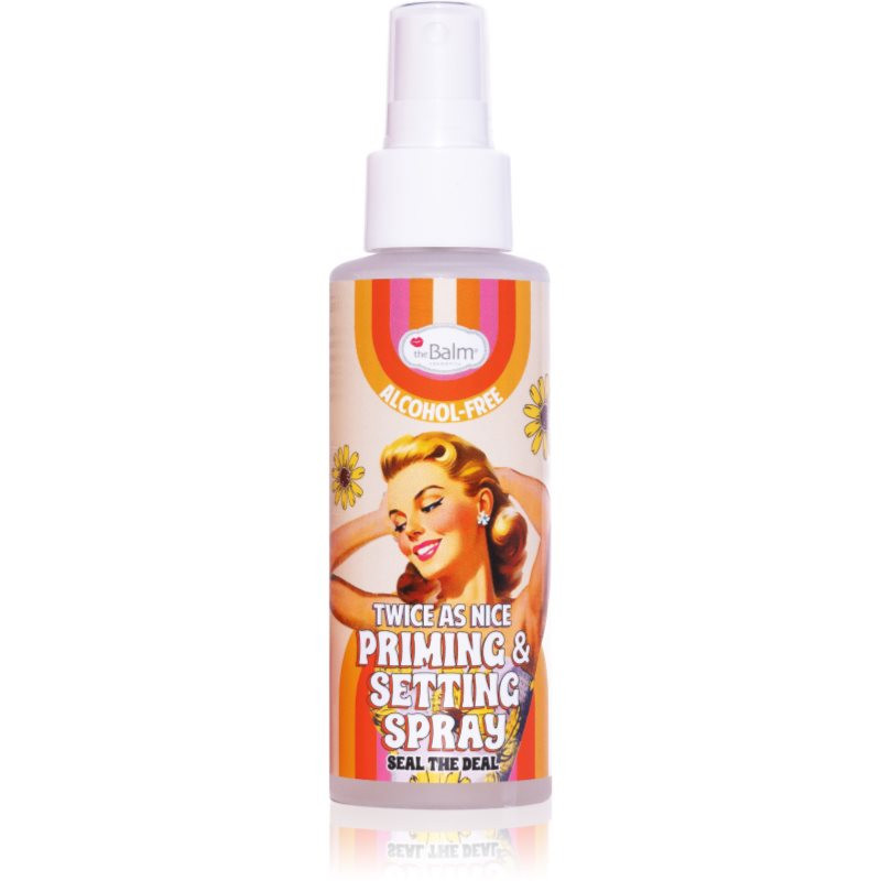 theBalm Twice as Nice Priming & Setting Spray makeup setting spray 100 ml