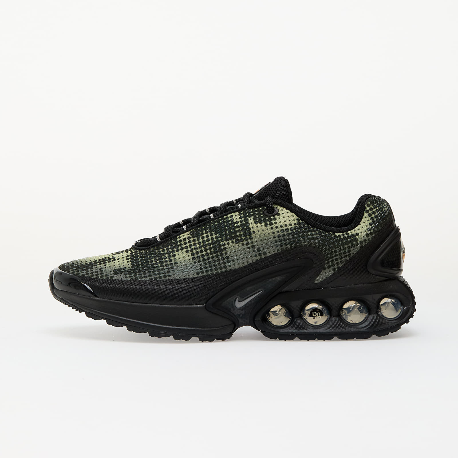 Sneakers Nike Air Max Dn Black/ Mtlc Silver-Olive Aura-Med Olive-Sequoia-Vivid Orange UK 7.5