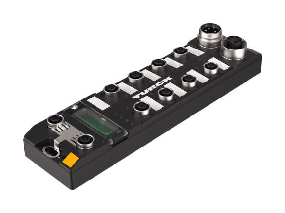 Turck Tben-L5-16Dxp. I/o Module, Ethernet, 16I/o, 0.15A/24Vdc