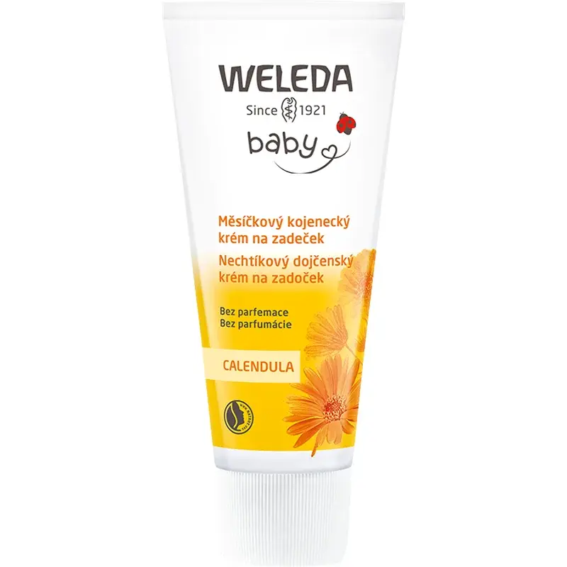 Weleda Baby calendula cream for babies’ bottoms fragrance-free 75 ml