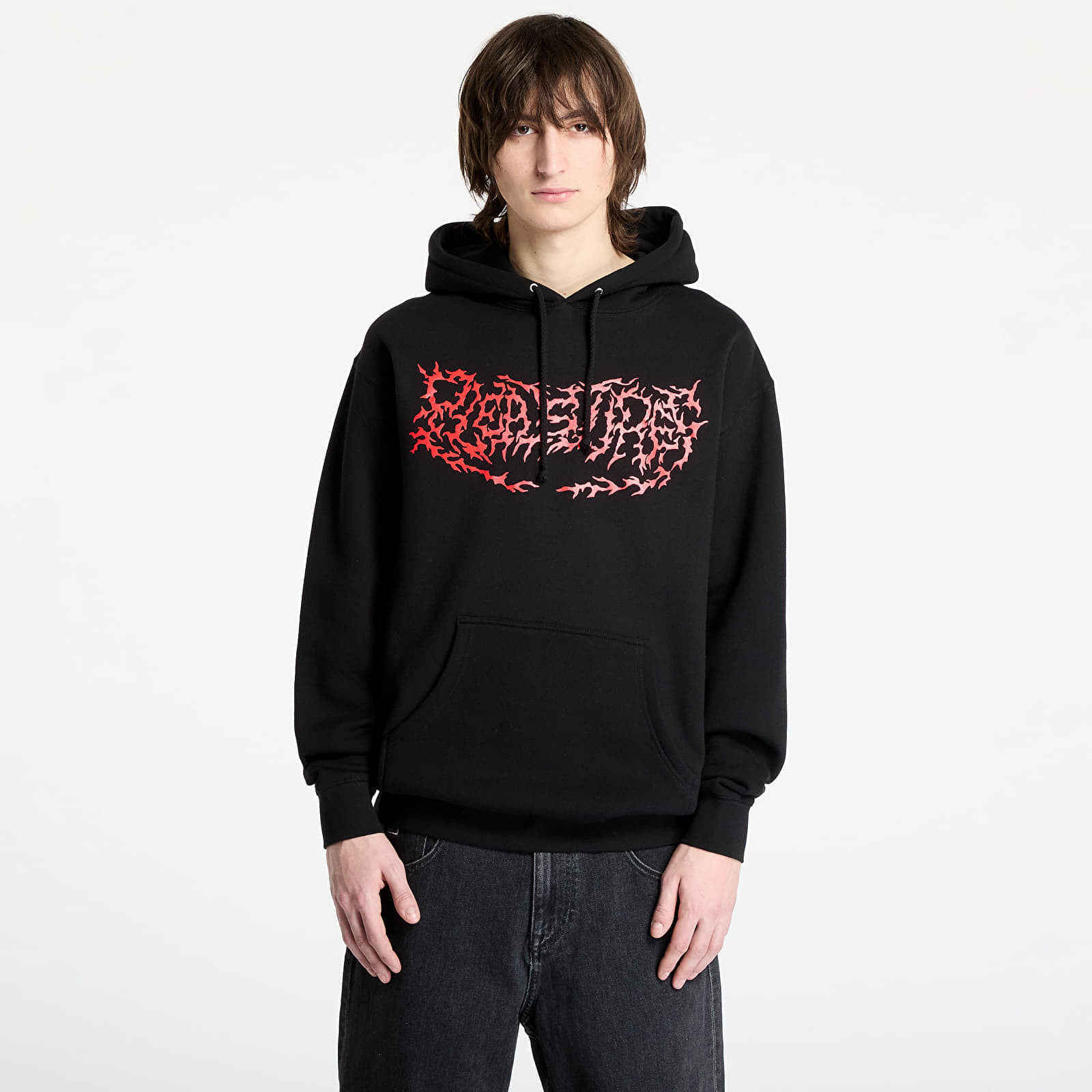 Sweatshirt PLEASURES Off Road Hoodie Black XXL