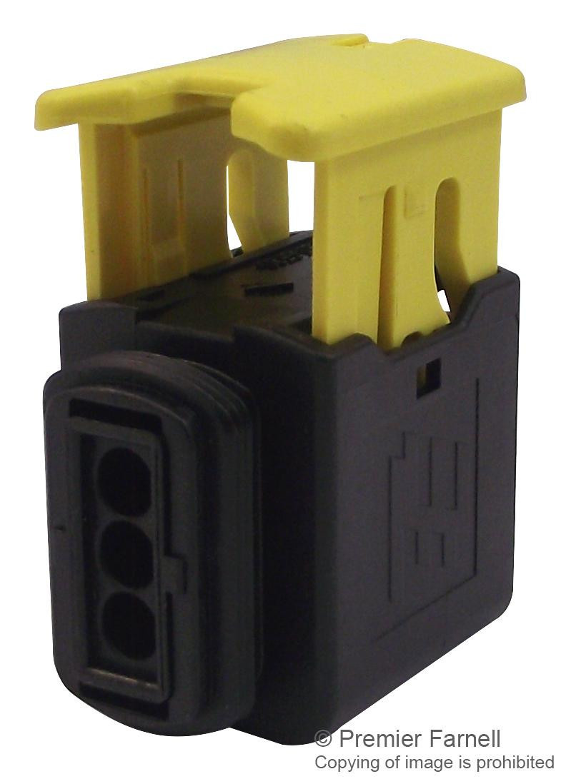 Te Connectivity/partner Stock 1-1418448-1 1Utomotive Housing, Rcpt, 3Pos, 20A